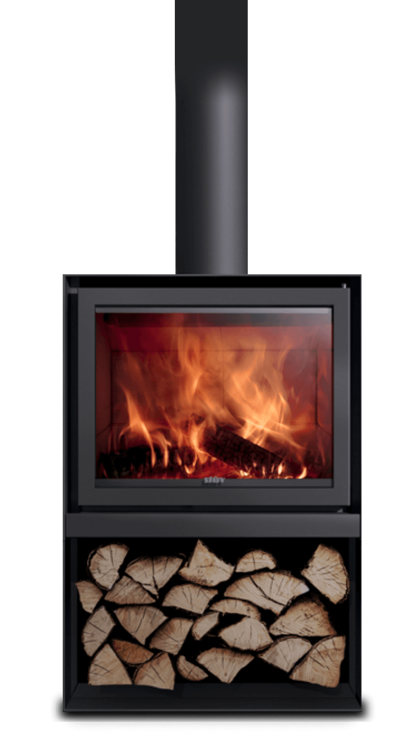 product isolation of Stûv 16 fireplace